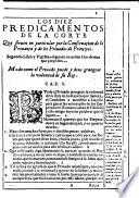 Labirinto De Corte Con los Diez Predicamentos