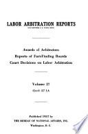 Labor Arbitration Reports