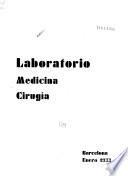 Laboratorio Medicina, Cirugia