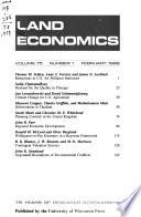 Land Economics