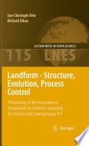 Landform - Structure, Evolution, Process Control
