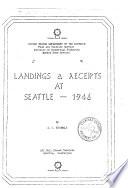 Landings and Receipts of Fishery Products at Seattle, Washington and Certain Pacific Coast Ports