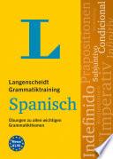 Langenscheidt Grammatiktraining Spanisch