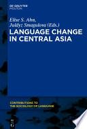 Language Change in Central Asia