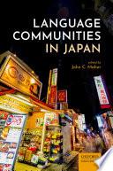 Language Communities in Japan