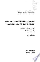 Larga noche de piedra