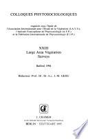 Large area vegetation surveys