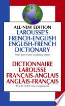 Larousse French English Dictionary Canadian Edition
