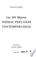 Las 100 mejores poesías peruanas contemporáneas