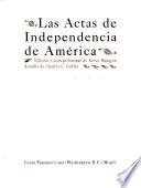 Las actas de independencia de América