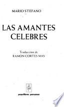 Las amantes célebres