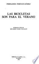 Las bicicletas son para el verano