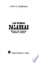 Las buenas palabras