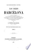Las Calles de Barcelona Origen de sus nembres