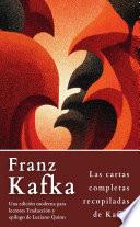 Las cartas completas recopiladas de Kafka