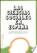 Las ciencias sociales en España