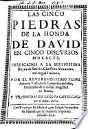 Las cinco Piedras de la honda de David