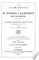 Las comedias de d. Pedro Calderon de la Barca