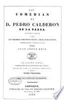 Las comedias de d. Pedro Calderon de la Barca