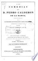 Las comedias de d. Pedro Calderon de la Barca,
