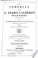 Las comedias de d. Pedro Calderon de la Barca