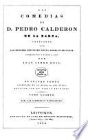 Las comedias de Pedro Calderon de la Barca