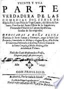 Las comedias del famoso poeta Lope de Vega Carpio ; Recopiladas por Bernardo Grassa
