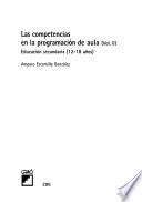 Las competencias en la programación de aula. (Vol. II)