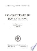 Las confesiones de don Cayetano