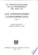 Las constituciones latinoamericanas