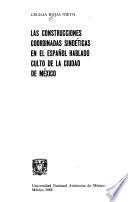 Las construcciones coordinadas sindéticas en el español hablado culto de la ciudad de México