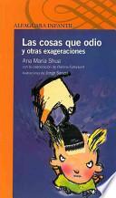 Las cosas que odio