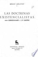 Las doctrinas existencialistas