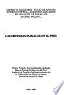 Las Empresas públicas en el Perú