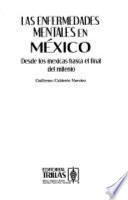 Las enfermedades mentales en México