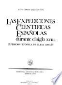 Las expediciones científicas españolas durante el siglo XVIII