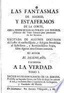 Las fantasmas de Madrid y estafermos de la Corte