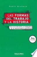 Las formas del trabajo y la historia