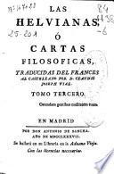 Las helvianas ó Cartas filosóficas