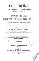 Las heregías, los cismas y los errores de todos los siglos, 2