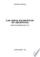 Las ideas filosóficas en Argentina