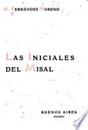 Las iniciales del misal