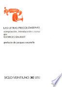 Las Letras precolombinas