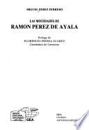Las mocedades de Ramón Pérez de Ayala