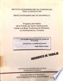 Las Mujeres Productoras de Alimentos en Panama