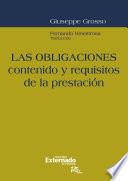 Las obligaciones contenido y requi*tos de la prestacion