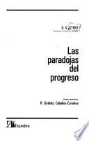 Las paradojas del progreso