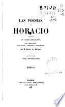 Las poesías de Horacio