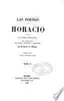 Las Poesías de Horacio traducidas en versos castellanos