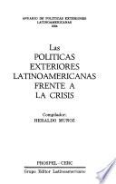 Las Políticas exteriores latinoamericanas frente a la crisis
